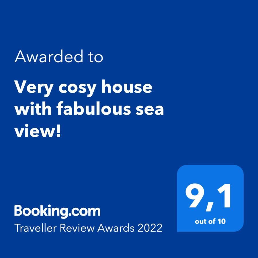 Very Cosy House With Fabulous Sea View! 皮特拉利古 外观 照片